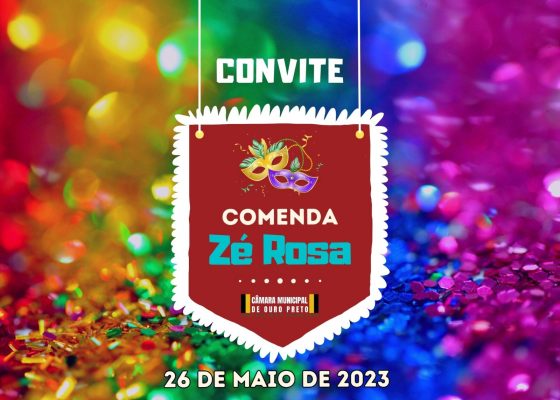 Comenda “Zé Rosa”: uma homenagem aos que fazem o carnaval de Ouro Preto
